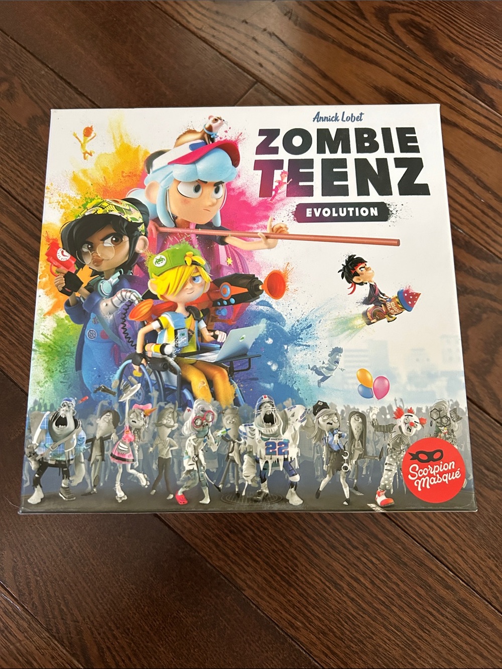 Zombie Teenz Evolution Kids Board Game - Colorful